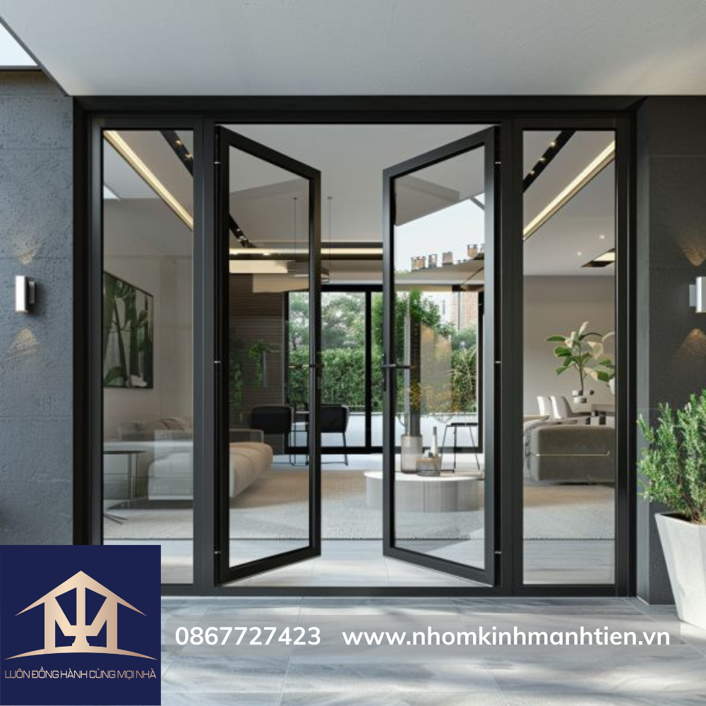 Cửa Nhôm Kính Xếp Trượt Xingfa Mạnh Tiến