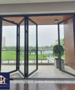 cửa xếp mạnh tiến