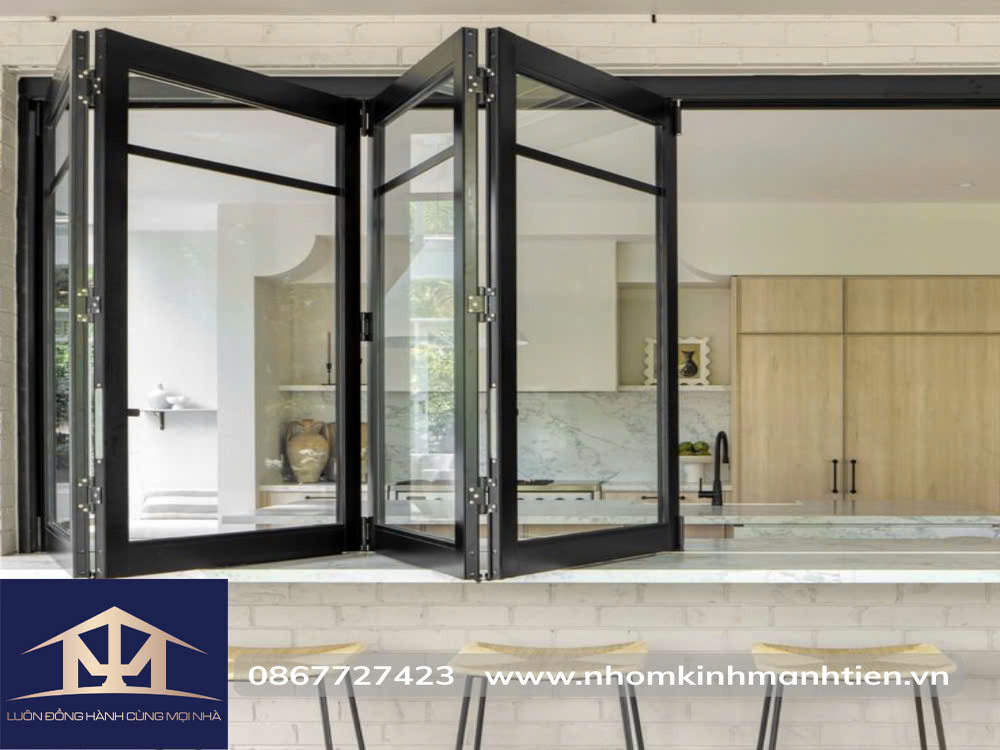 Cửa Nhôm Kính Xếp Trượt Xingfa Mạnh Tiến